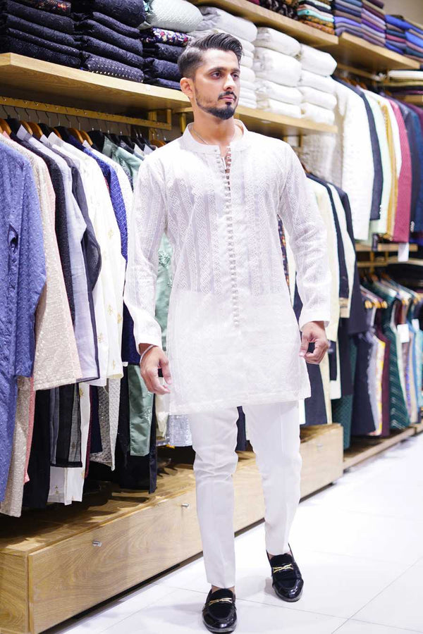 Mehwar Embroidered Kurta Pant