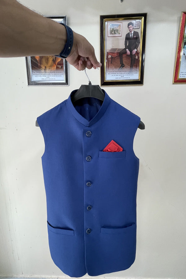 Royal Blue Luxury - Waistcoat